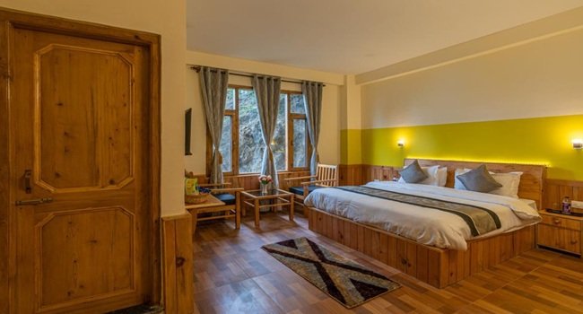 kutter manali deluxe room