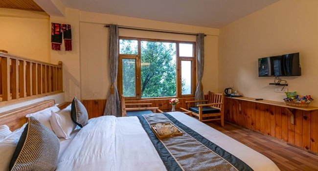 kutter manali duplex room