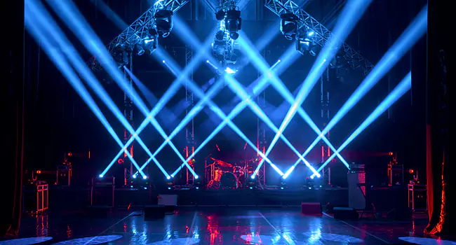 light sound show