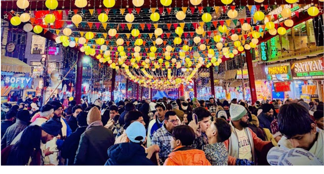 mall road manali