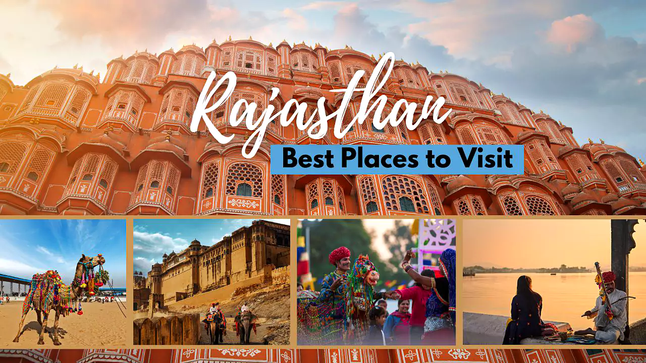 orange & white modern rajasthan india travel youtube thumbnail