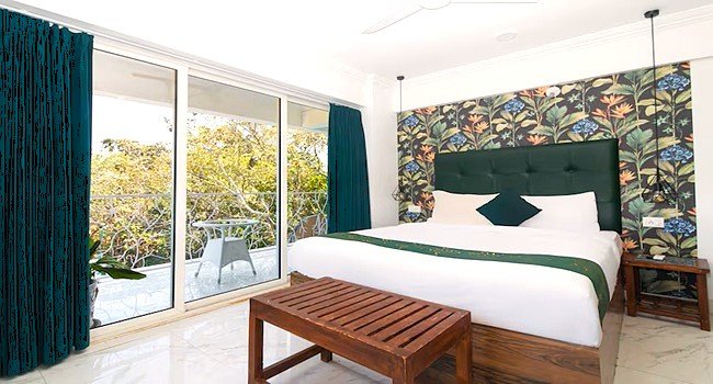 the mayfield resort, anjuna   vagator,  room view