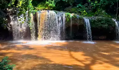 barati rau waterfall