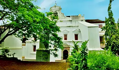 church of st. monica goa
