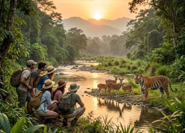 corbett with safari