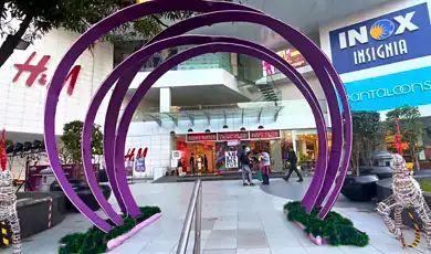indo gothic style central mall