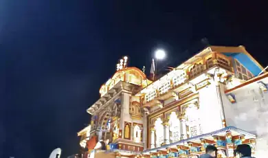 witness the badrinath evening aarti uttarakhand